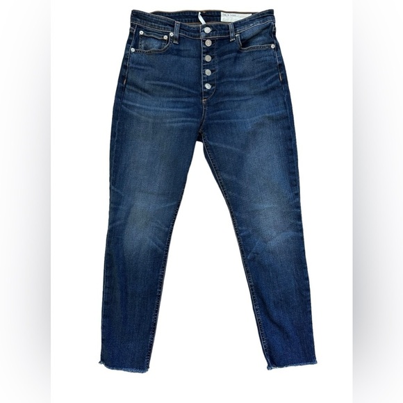 rag & bone Denim - Rag & Bone Women’s Nina Rise High Ankle Skinny Jeans Size 29